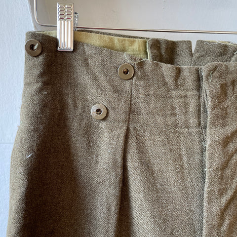 50’s Canadian Military Wool Trousers - 28” x 31”