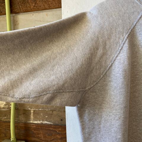 60's Heather Raglan Gusset Crewneck - Large