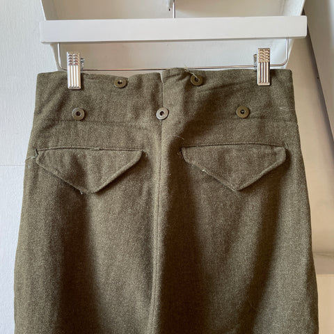 50’s Canadian Military Wool Trousers - 28” x 31”