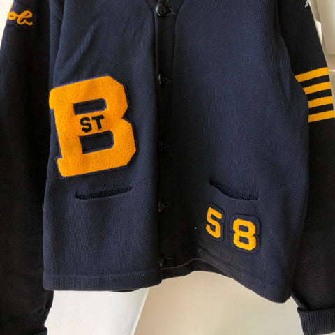 50's Collegiate Cardigan - Large/XL