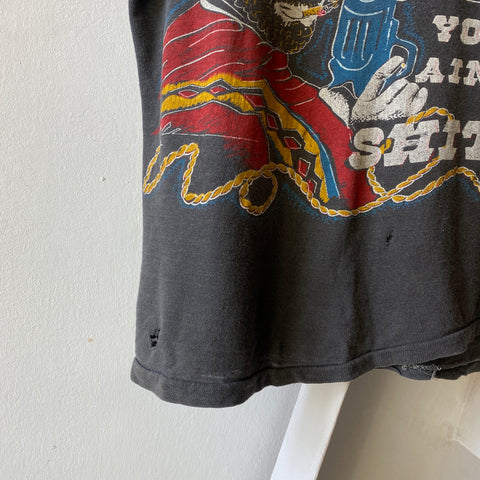 70's Cowboy Up Tee - S