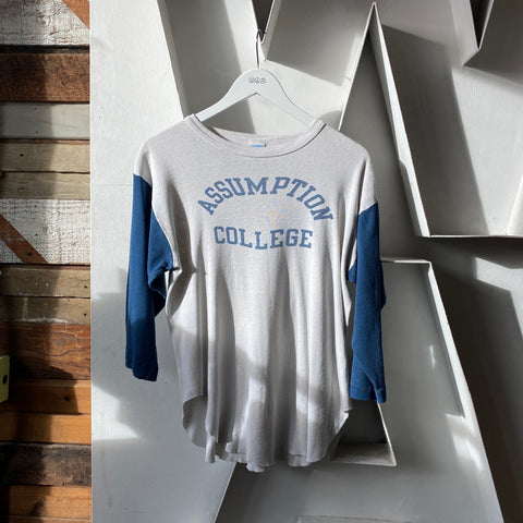 70’s Champion Blue Bar Assumption Tee - XL