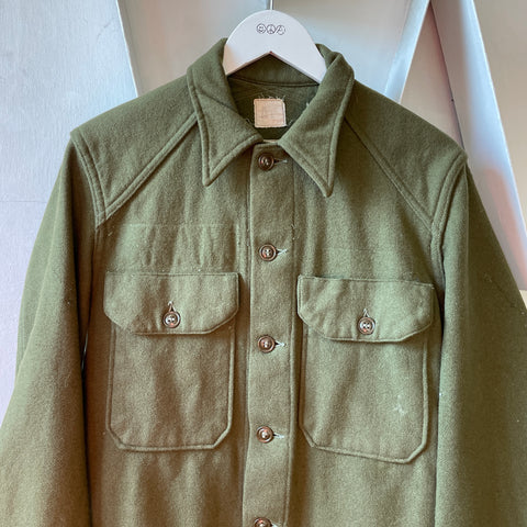 50’s Military Wool Shirt - Medium