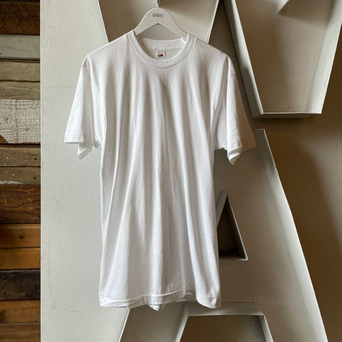 80’s FOTL Blank White Tee - Medium