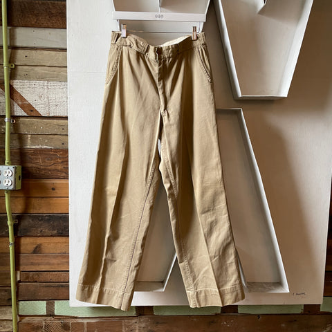 50’s Penney’s Army Twill Chinos - 32” x 29.5”