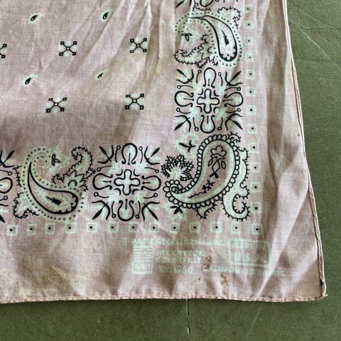 80's Pink Bandana - OS