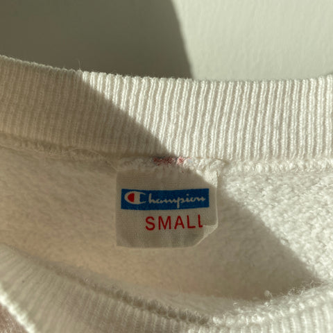 70’s Champion Blue Bar Pumpkin Man Crewneck - Small
