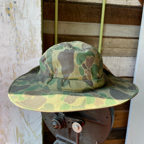 1960s Camo Bush Hat