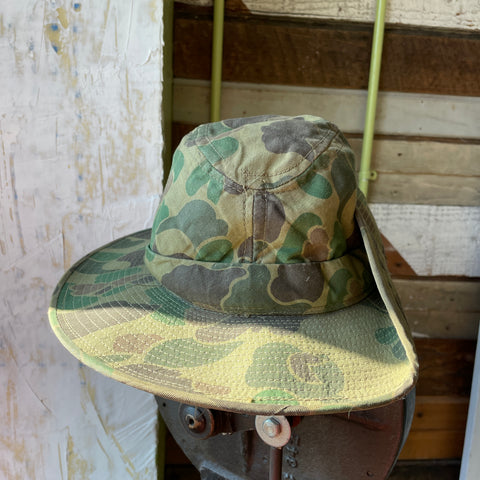 1960s Camo Bush Hat