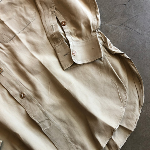 60's Creighton USMC Poplin Shirt - XXL