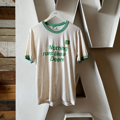 70’s John Deere Ringer Tee - Medium