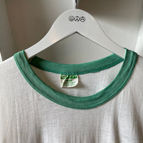 70’s John Deere Ringer Tee - Medium