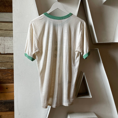 70’s John Deere Ringer Tee - Medium