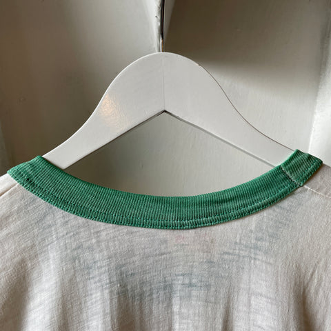 70’s John Deere Ringer Tee - Medium