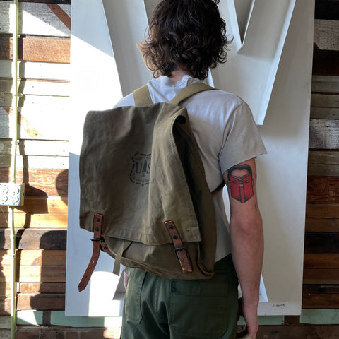 60’s Forest Service Canvas Backpack - OS