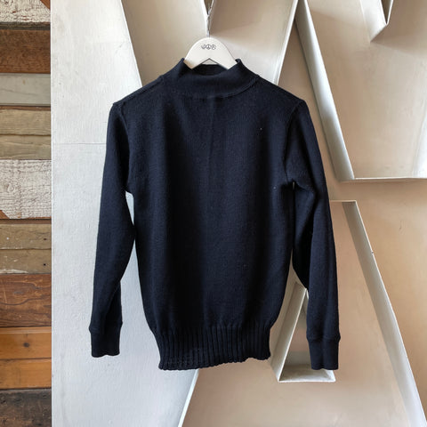60’s Navy Sweater - Small