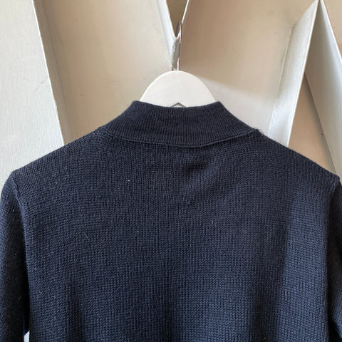 60’s Navy Sweater - Small