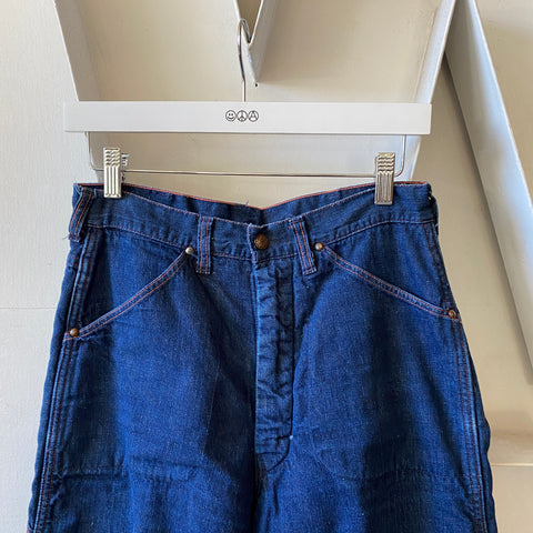 50's Flannel Lined Denim - 28” x 30”