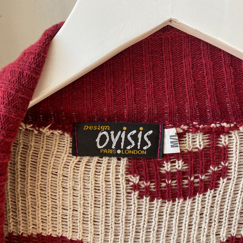 90's Skully Cardigan - Medium