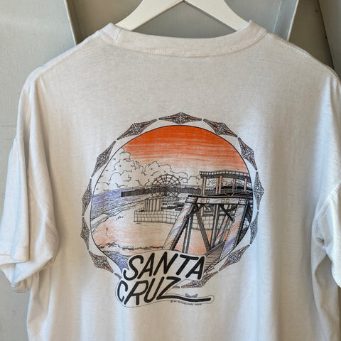 80's Santa Cruz Toutist Tee - Large