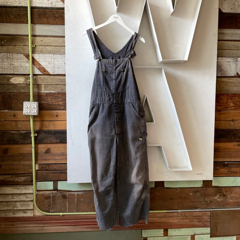 70’s Over-dyed Sears Overalls - 33” x 24”