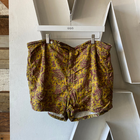 60's Argyle Trunks - 39” x 2.5”