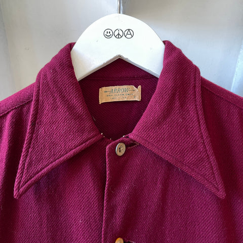 50’s Arrow Wool Button Up - Medium