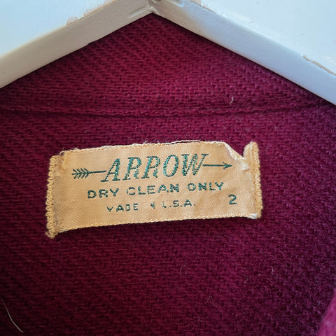 50’s Arrow Wool Button Up - Medium