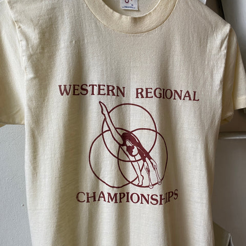 80's Western Regional Gymnastics Tee - Medium