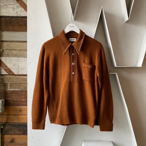 70's Manhattan Knit Shirt - Medium
