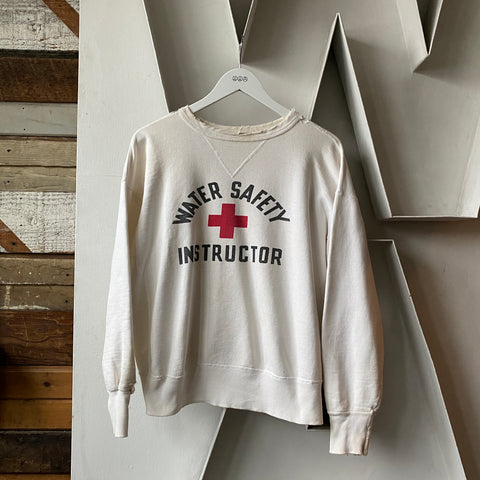 40’s Single V Lifeguard Crewneck - Large