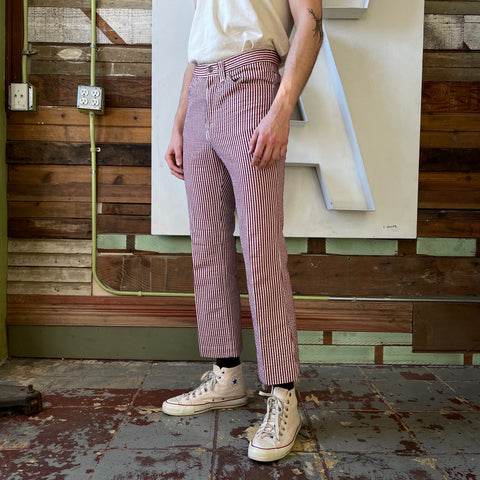 70’s Levi’s Seersucker Pants - 30" x 27.5”
