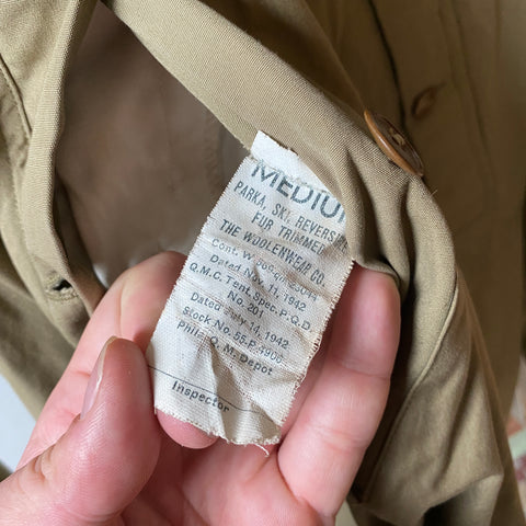 WWII Reversible Parka - Large