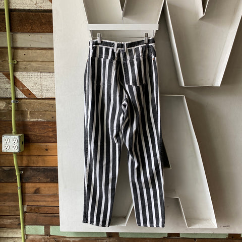 80's Striped Pants - 27” x 30”