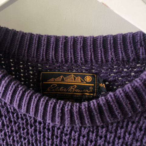 90's Eddie Bauer Cotton Sweater - Medium