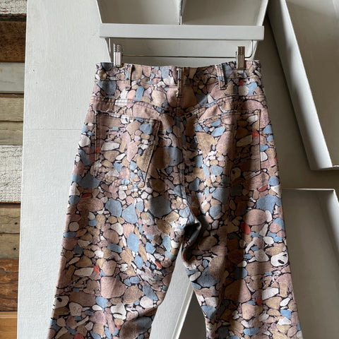 70’s Big E Levi’s Patterned Flares - 30” x 26”