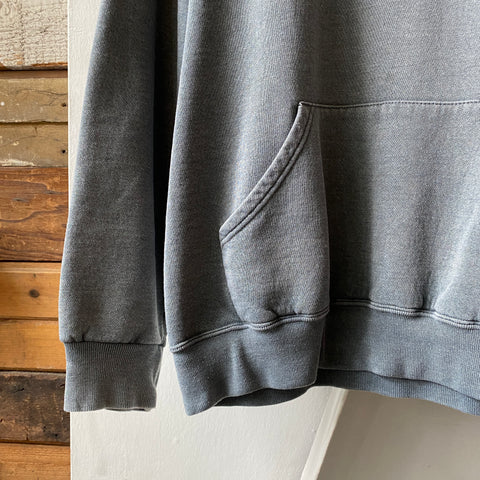 90's Faded Russell Hoodie - Large