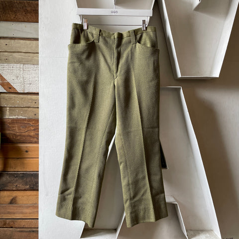 70’s Whipcord Slacks - 32” x 25”