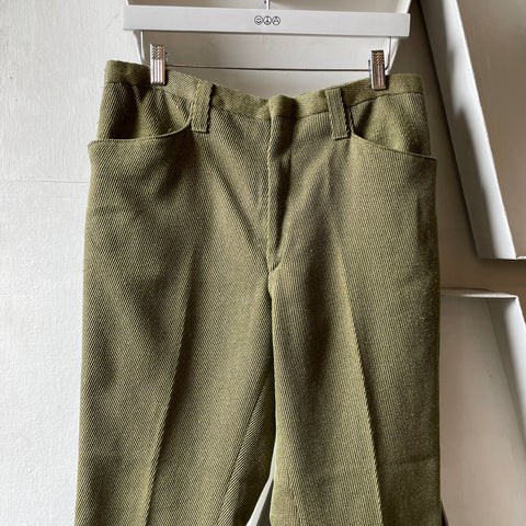 70’s Whipcord Slacks - 32” x 25”