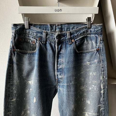 80’s Levi’s 501 Painter Denim - 33” x 33”