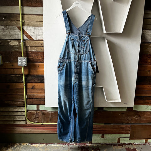 60’s Big Mac Denim Overalls - 37” x 29”