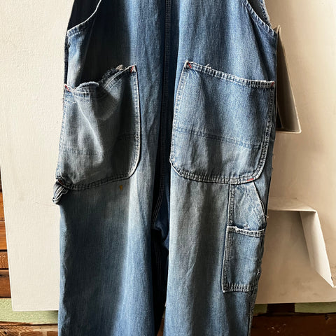 60’s Big Mac Denim Overalls - 37” x 29”