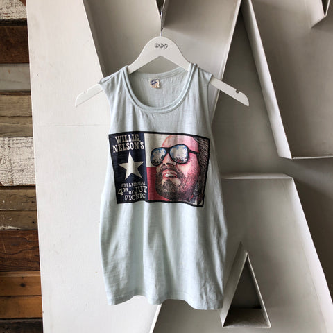 80's Willie Nelson Muscle Tee - Small