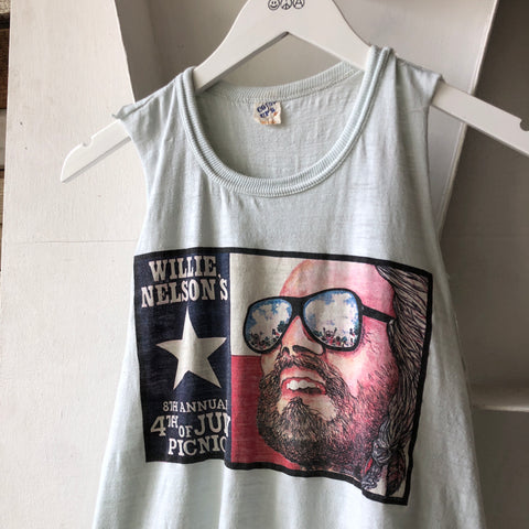 80's Willie Nelson Muscle Tee - Small