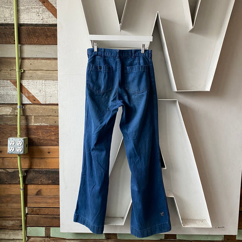 70’s Denim Sailor Pants - 30” x 30”
