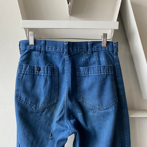 70’s Denim Sailor Pants - 30” x 30”