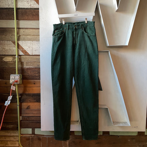 80’s Green Levi’s 550 - 30" x 35"