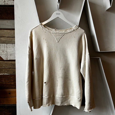 50’s Thrashed Single V Sweatshirt - XL