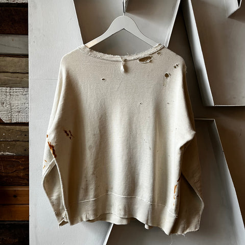 50’s Thrashed Single V Sweatshirt - XL