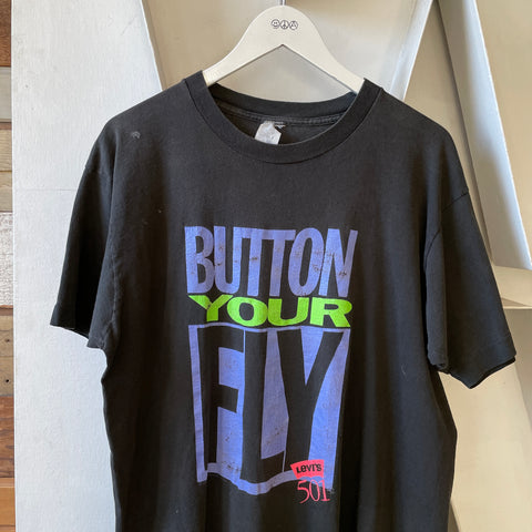 90’s Levi’s Button Your Fly Tee - Large